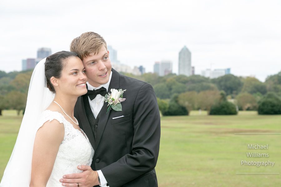 downtown raleigh wedding photography